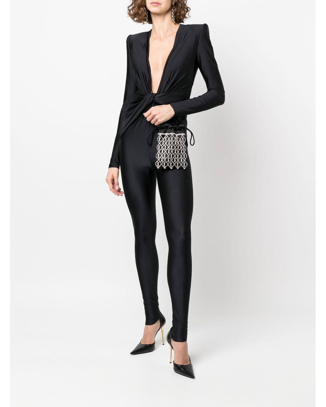 Saint Laurent Black Le Monogramme Pouch