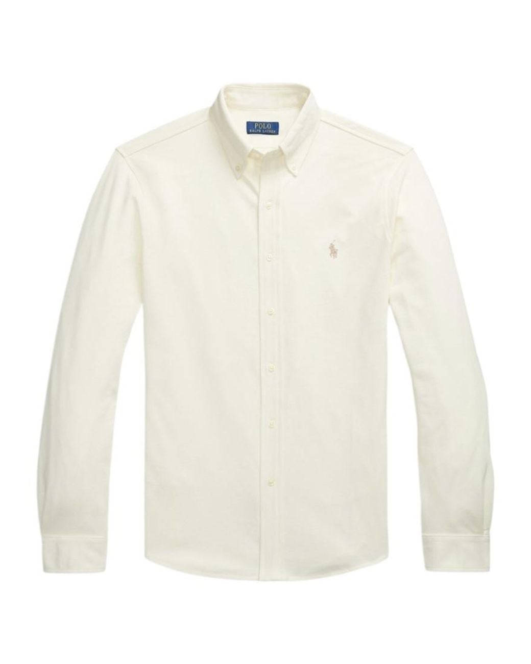 Polo Ralph Lauren White Long Sleeve Shirt for men