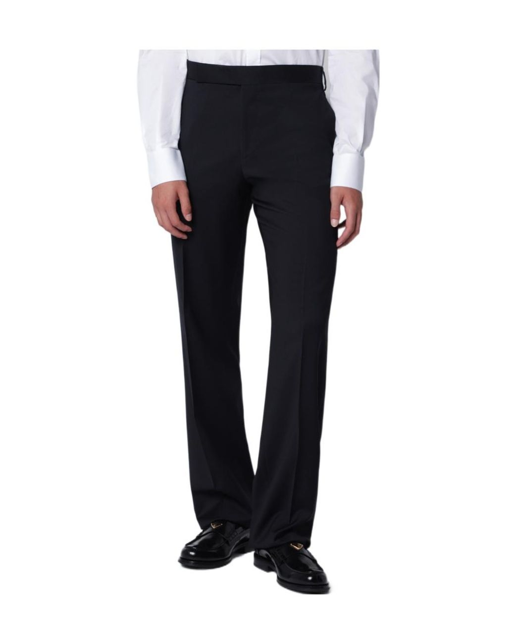 Lardini Black Paluka Tailored Pants for men