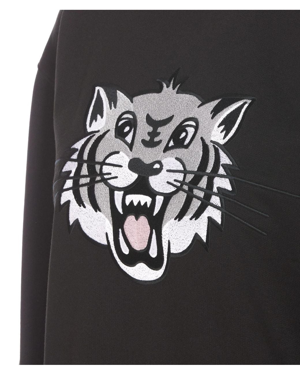 KENZO Gray Round-Neck Knitwear