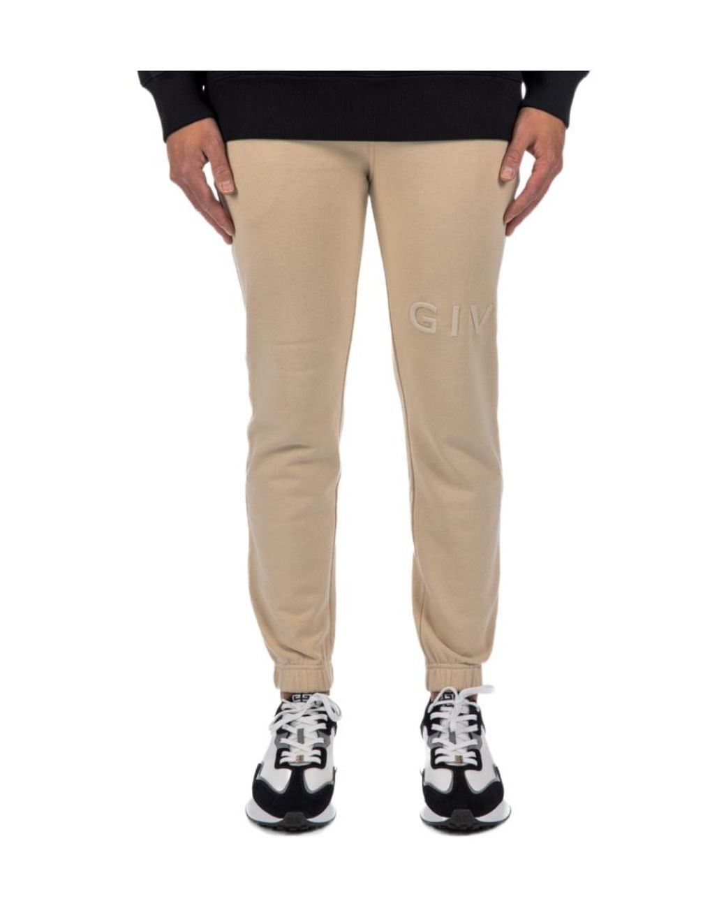 Givenchy Black Logo Jogging Pants for men