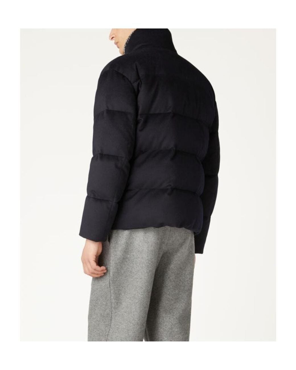 Loro Piana Blue Padded Jacket for men