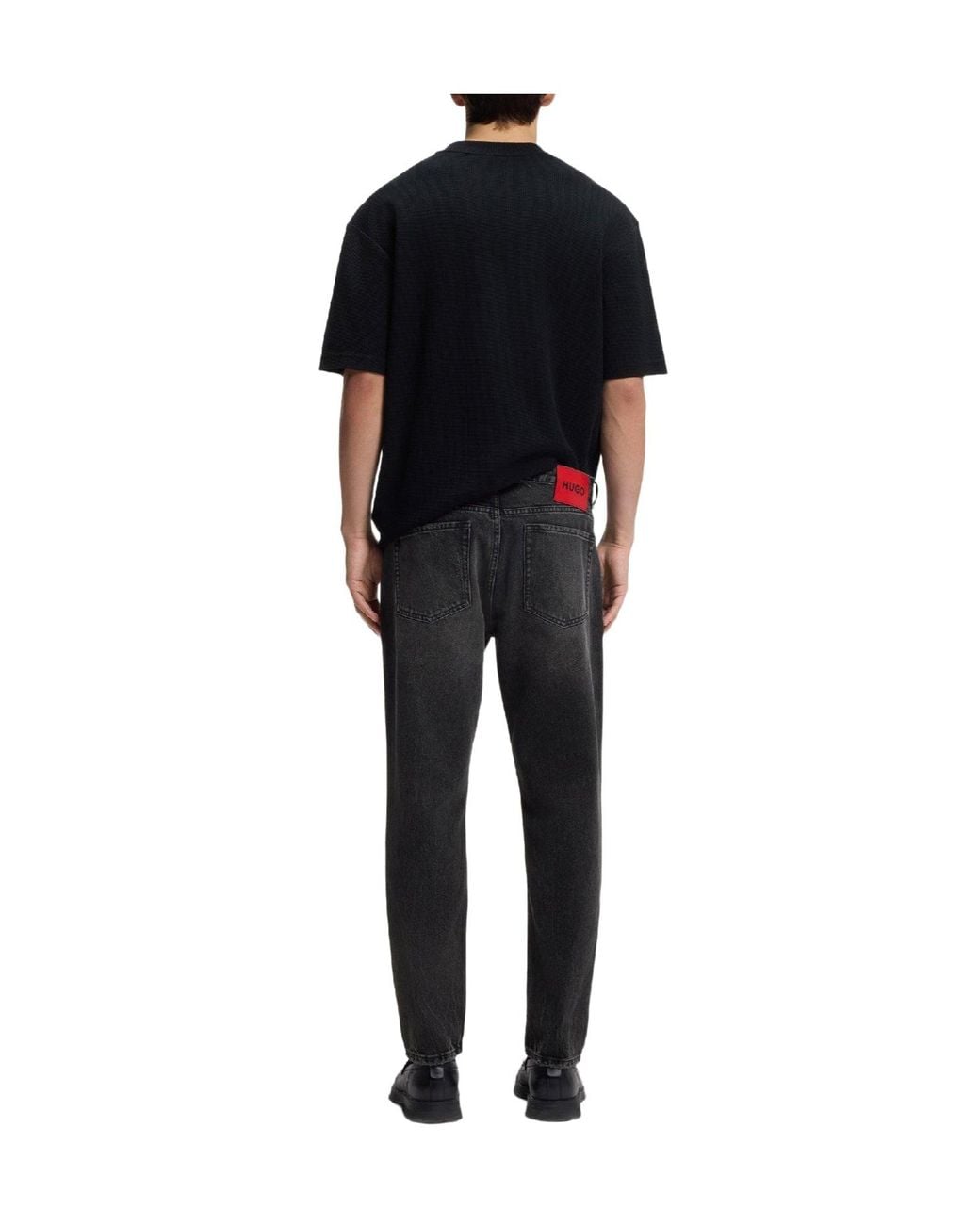 Boss Gray Simple And Casual Jeans for men