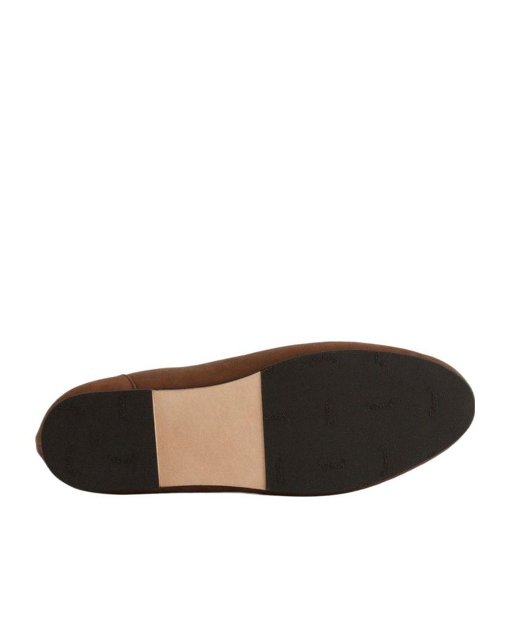 Auralee Brown Flat Loafers for men