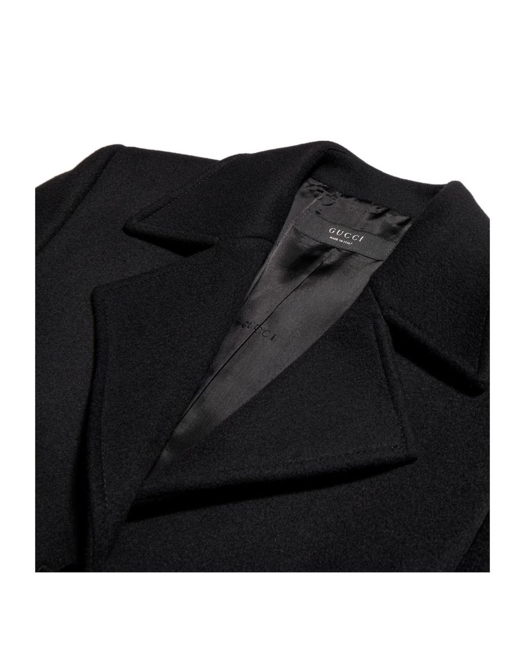 Gucci Black Coat With Tag