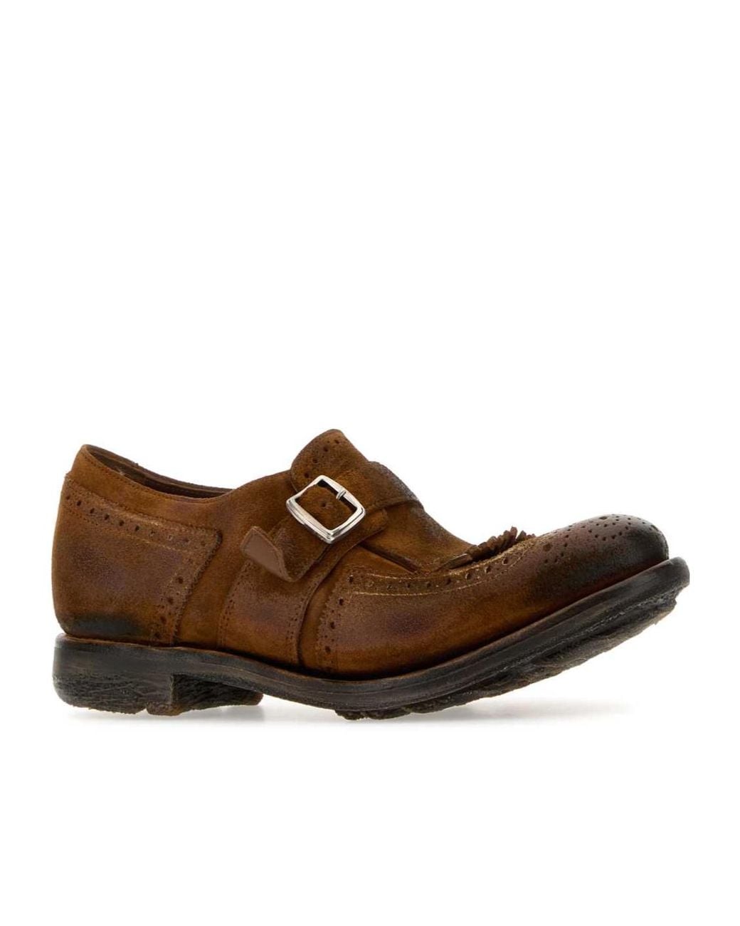 Church's Brown Buckle Detailed Brogues