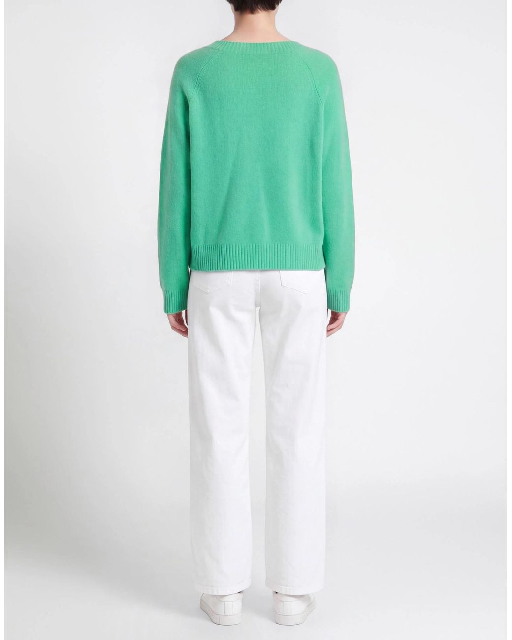 Weekend by Maxmara Green Cashmere Jumpers