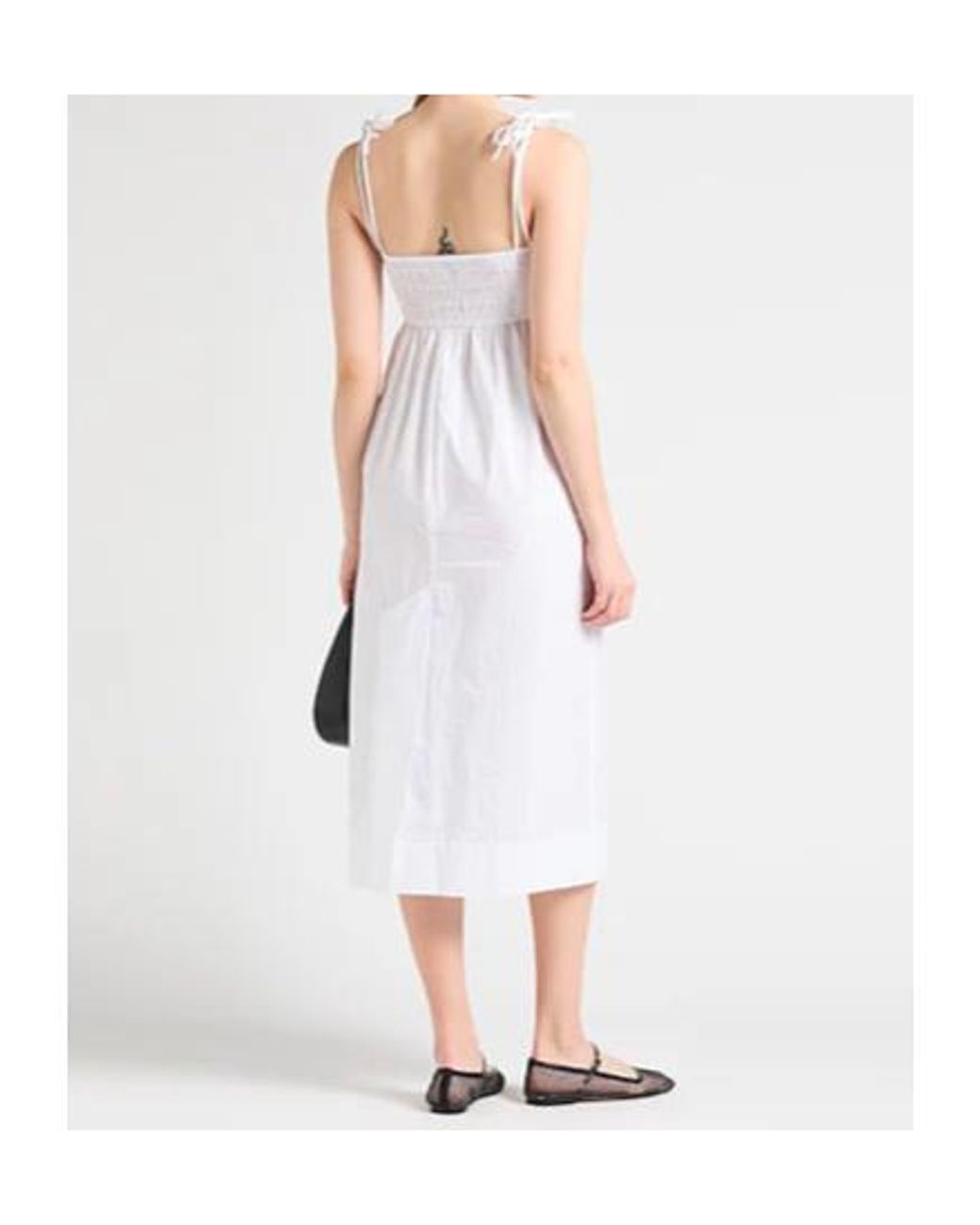 Ganni White Summer Dresses