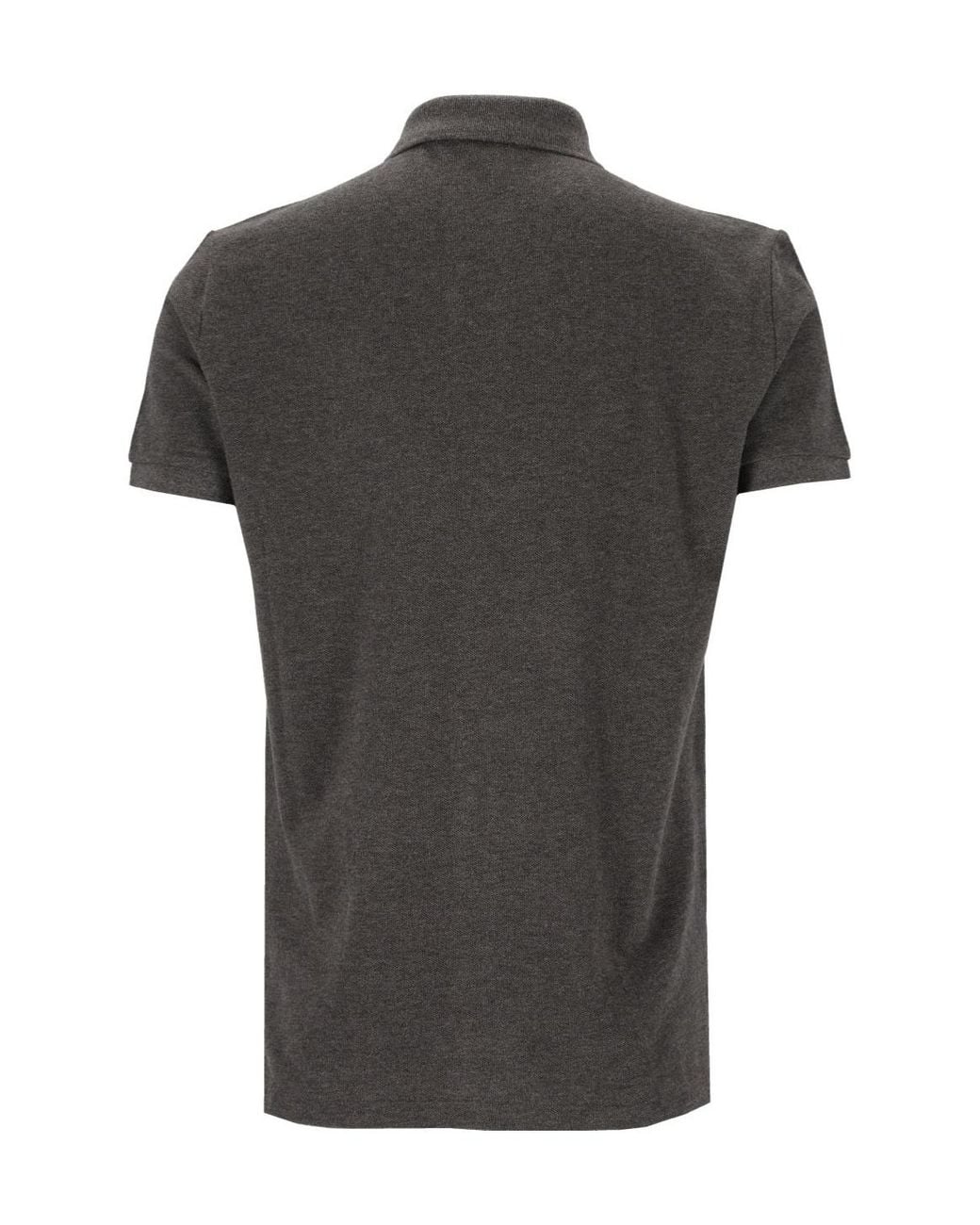 Polo Ralph Lauren Black Short-Sleeved Polo Shirt for men