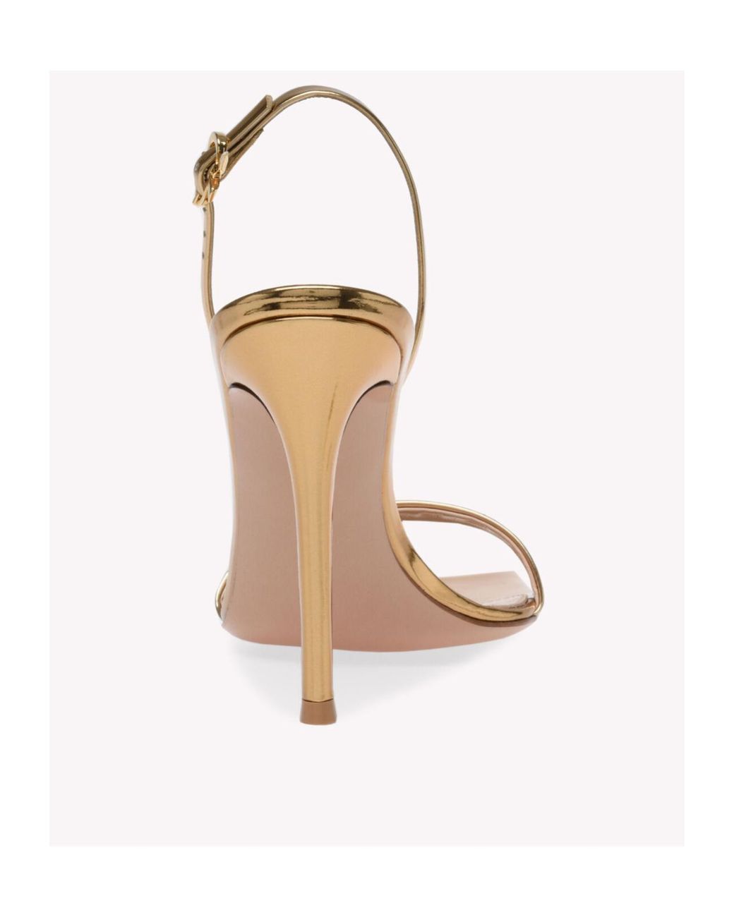 Gianvito Rossi Metallic Ribbon 105Mm Stiletto Sandal