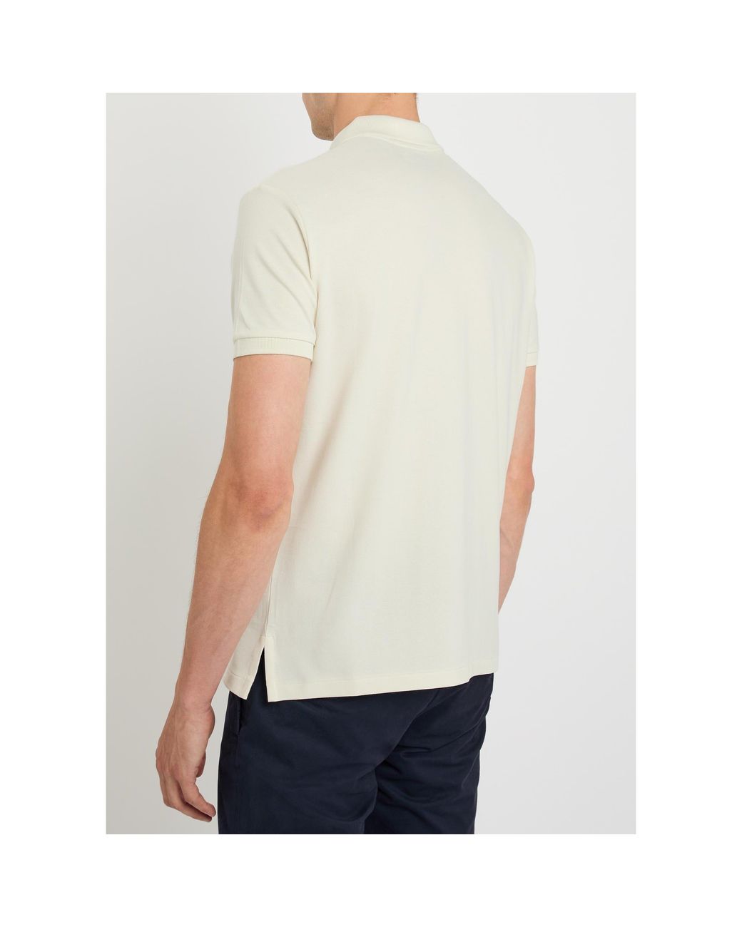 Polo Ralph Lauren White Short-Sleeved Polo Shirt for men
