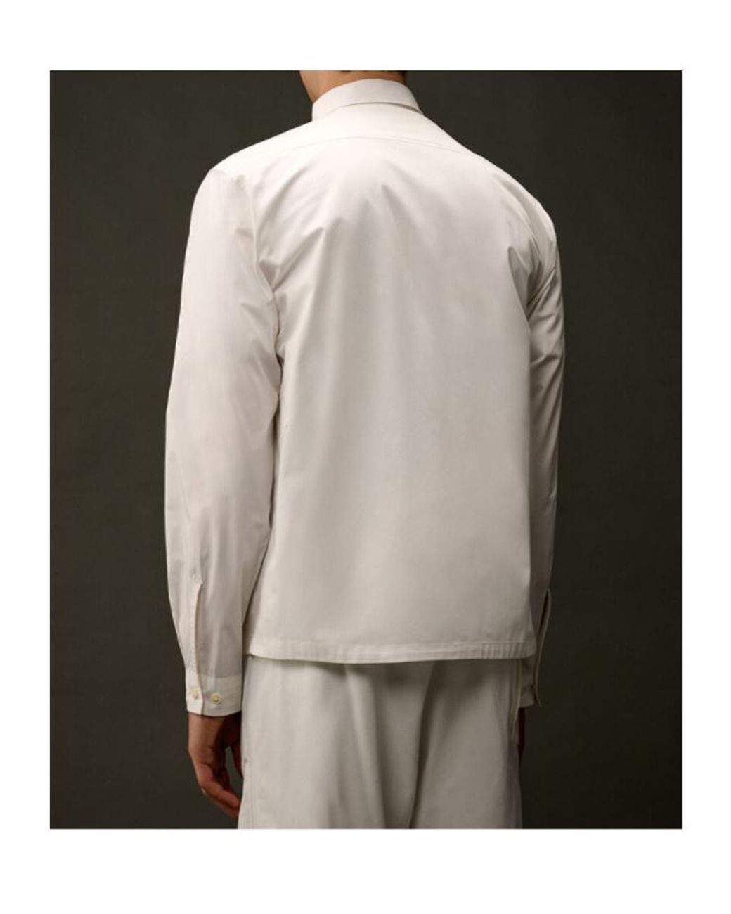 C P Company Natural Button-Up Shirt for men