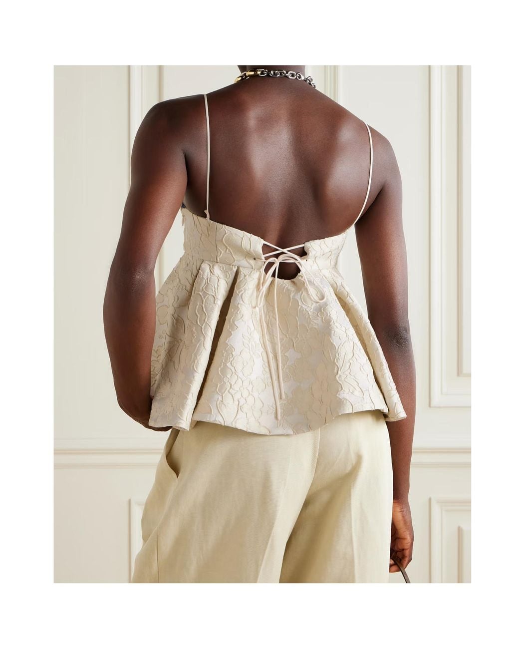 LaDoubleJ Natural La Doublej Satine Top