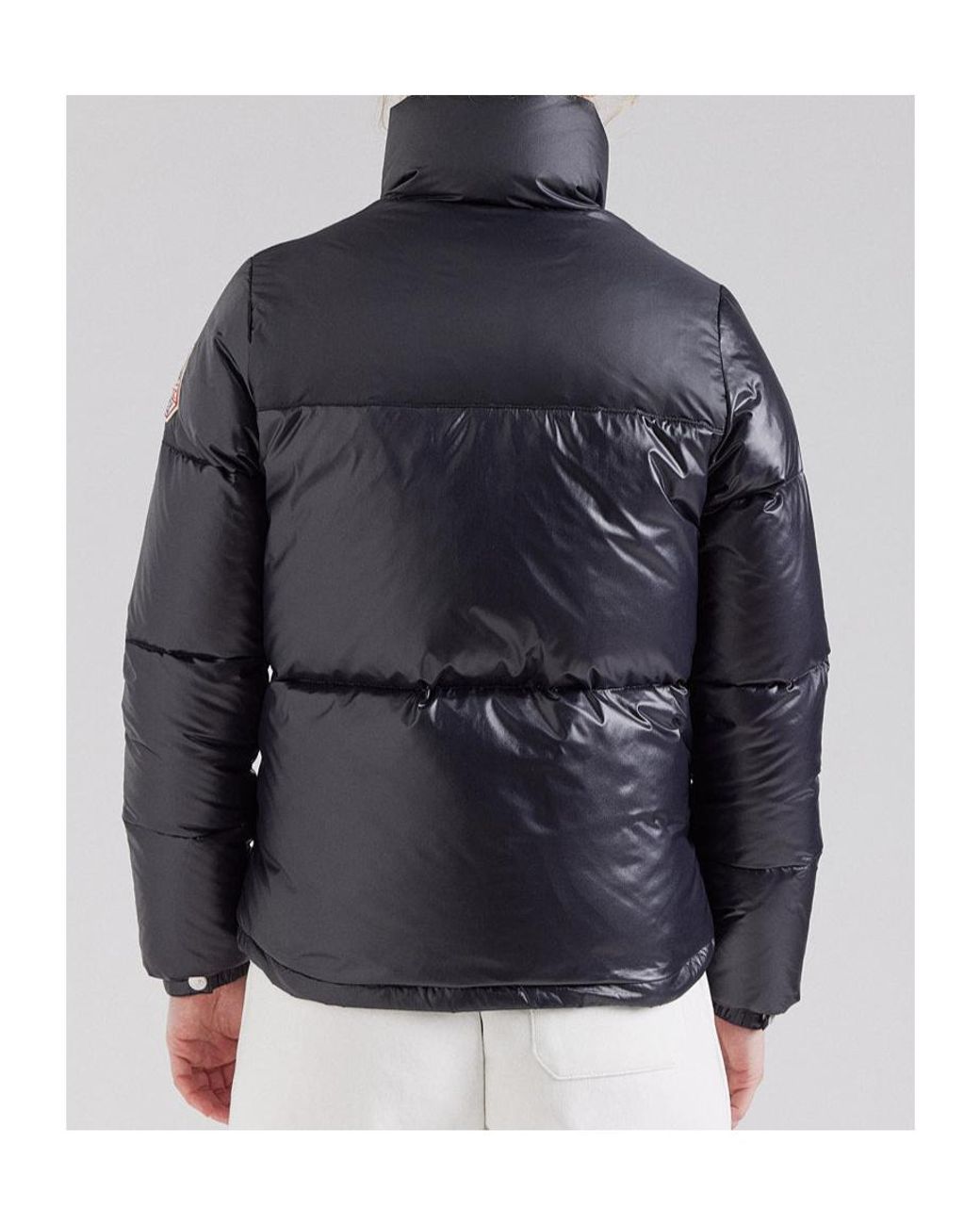 Pyrenex Gray Long-Sleeve Cropped Cotton Jacket for men