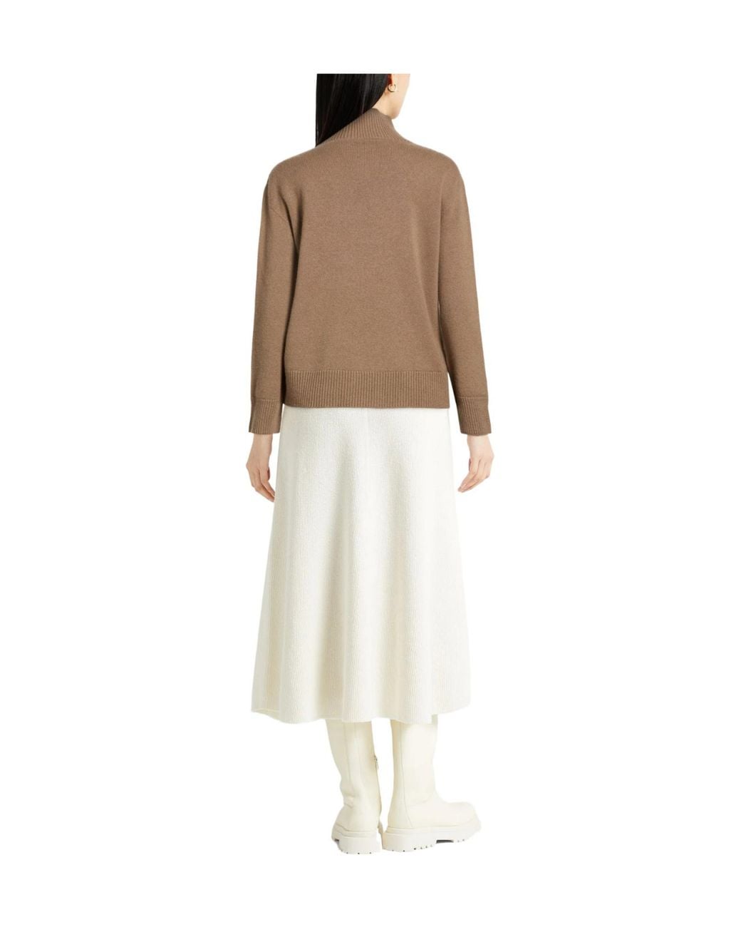 Max Mara Brown Max Mara Turtleneck