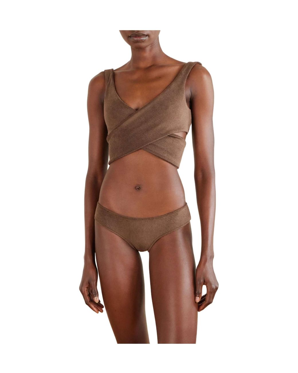 Lisa Marie Fernandez Brown Marie-Louise Terry Bikini