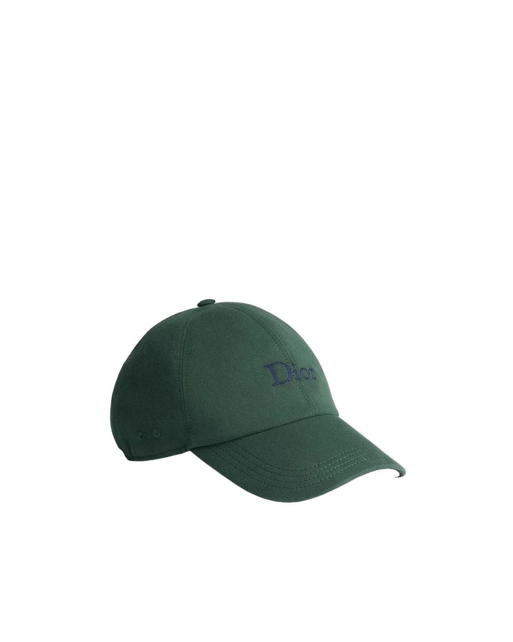 Dior Green Homme Logo Embroidered Baseball Cap for men