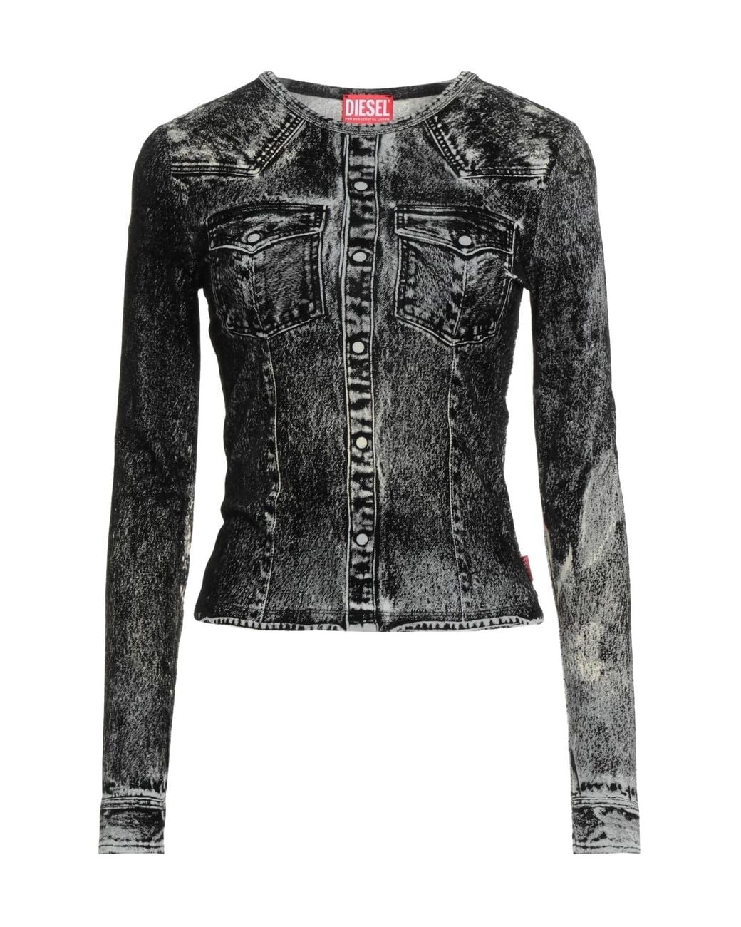 DIESEL Black Two-Tone Top