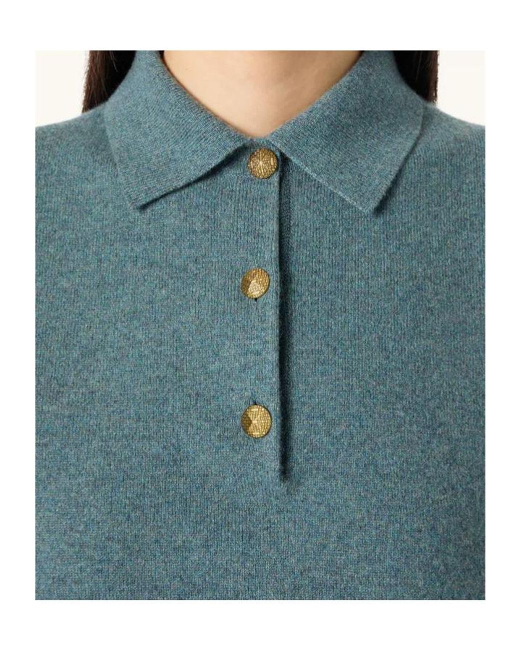Loro Piana Blue Classic Polo Shirt