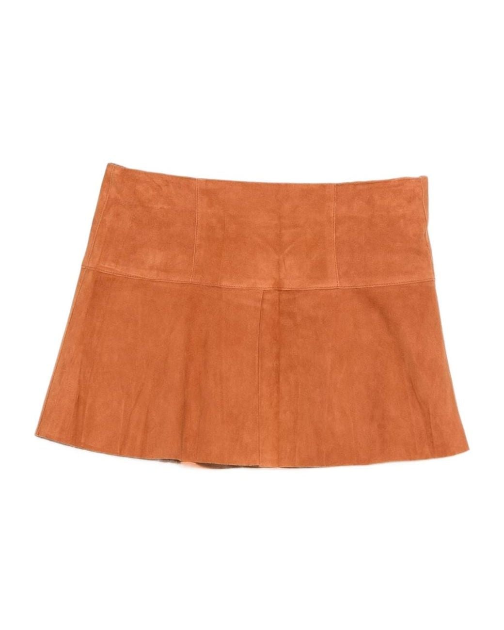 Isabel Marant Brown Suede Skirt
