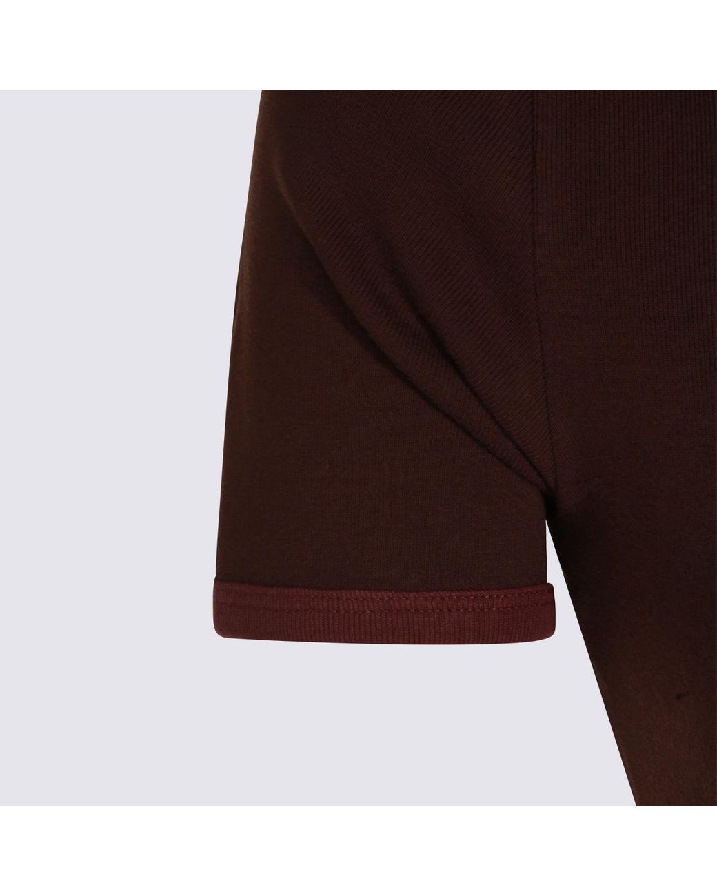 Courreges Brown Courrèges Heritage Crewneck T-Shirt