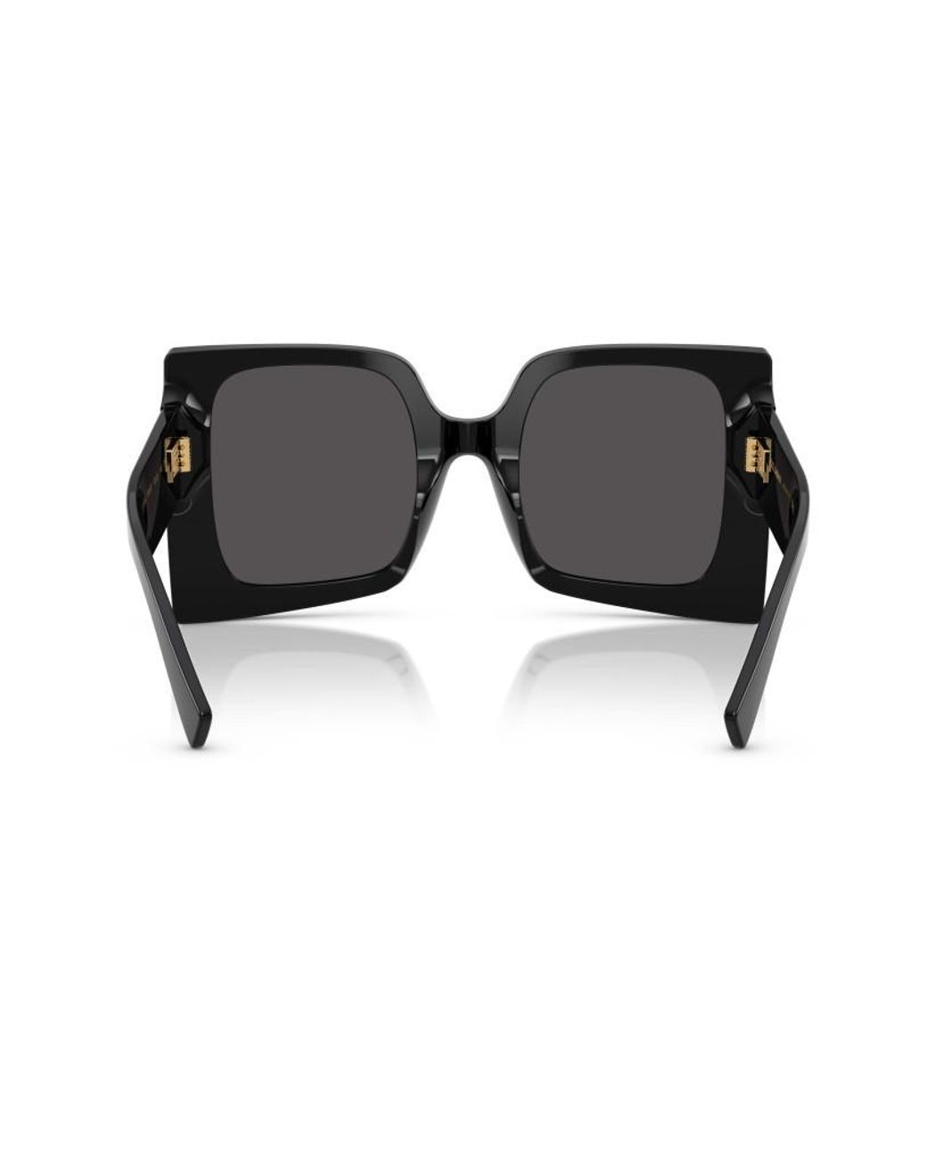 Dolce & Gabbana Black Eyewear Square Frame Sunglasses