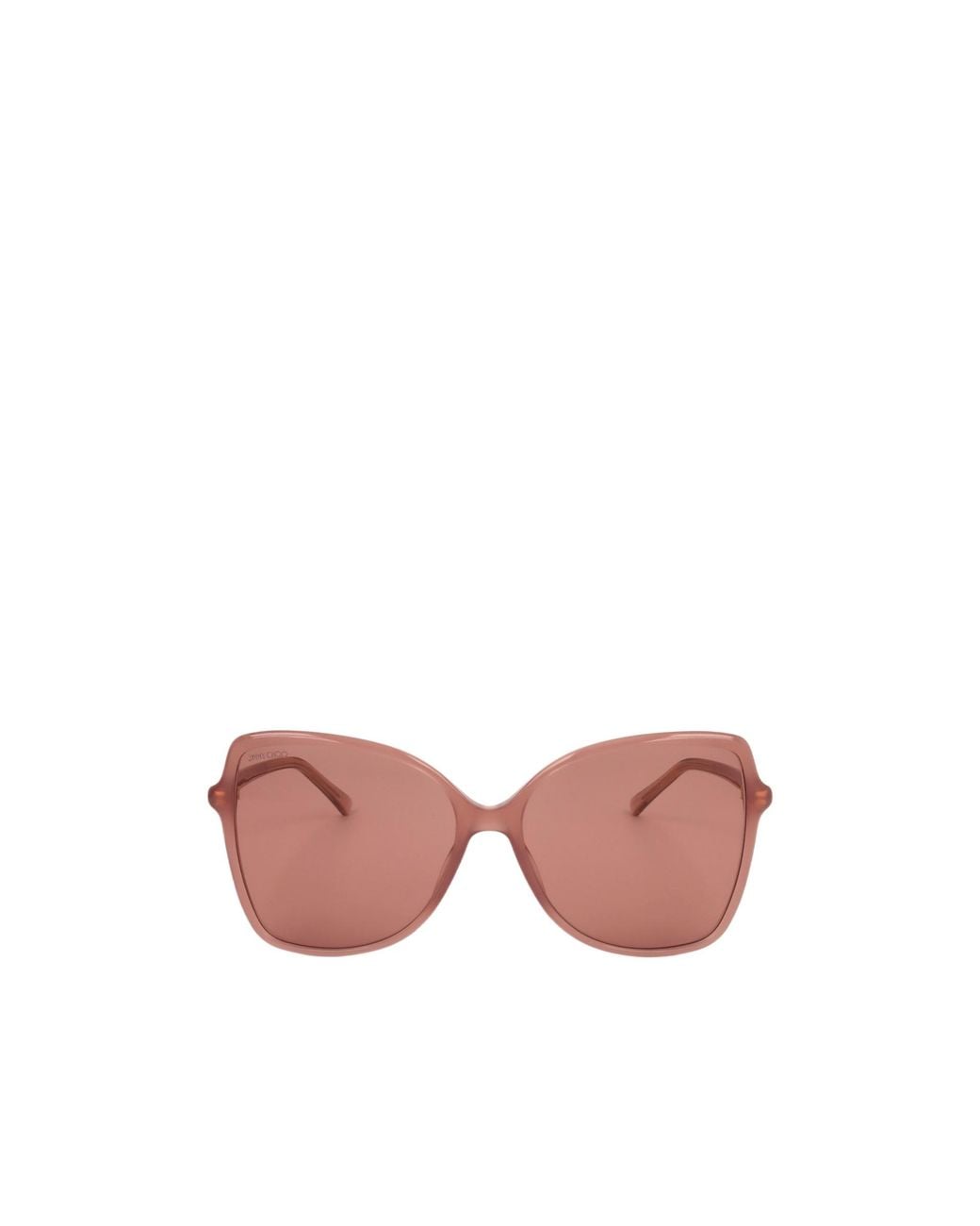 Jimmy Choo Pink Eyewear Fede Butterfly Frame Sunglasses