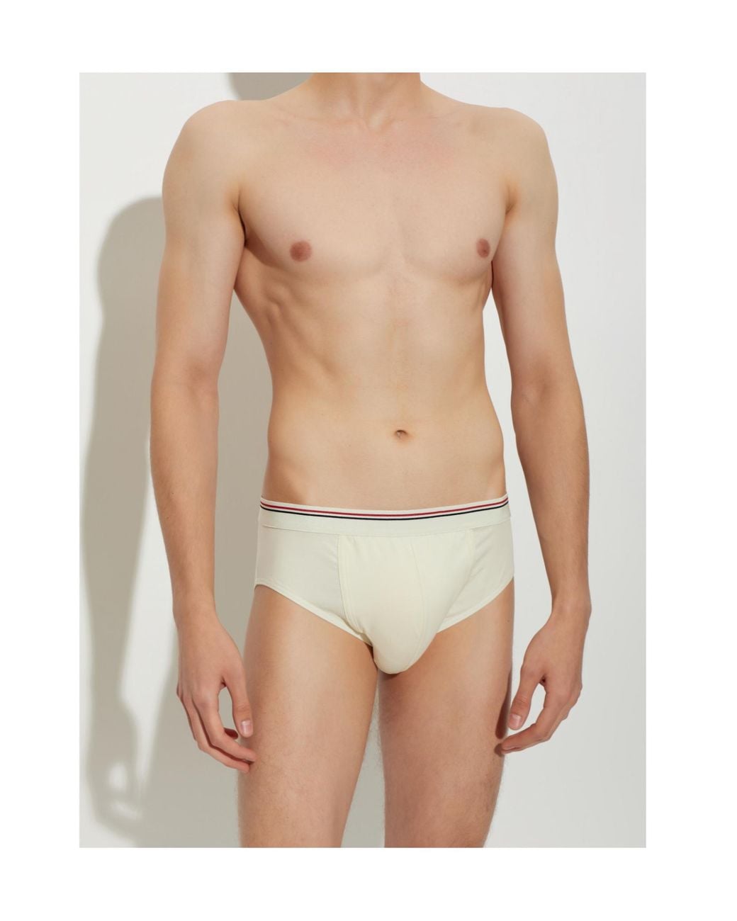 DSquared² White Signature Briefs for men