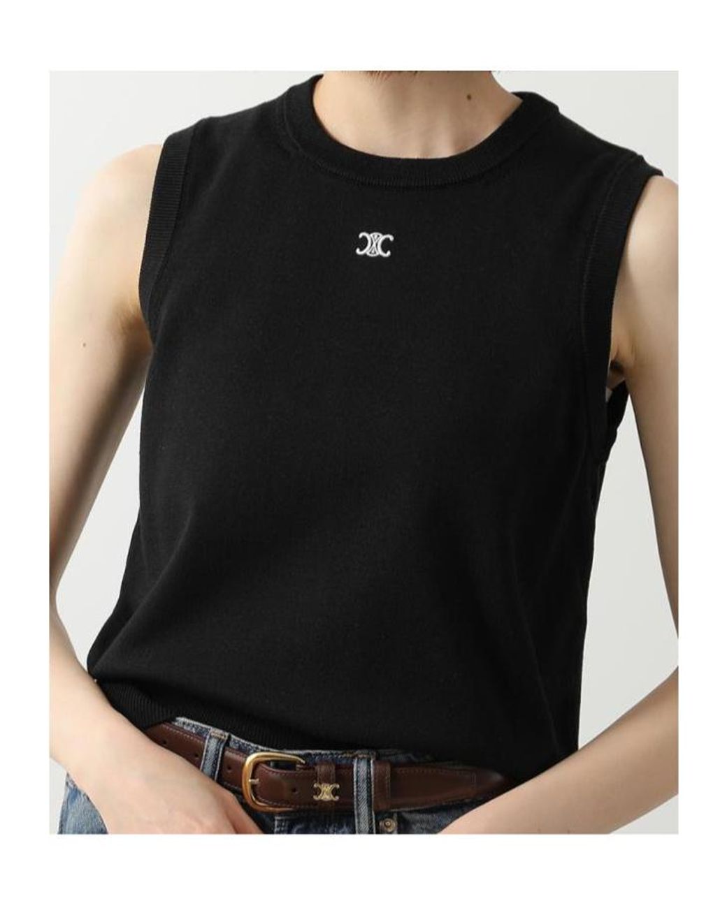 Céline Black Top