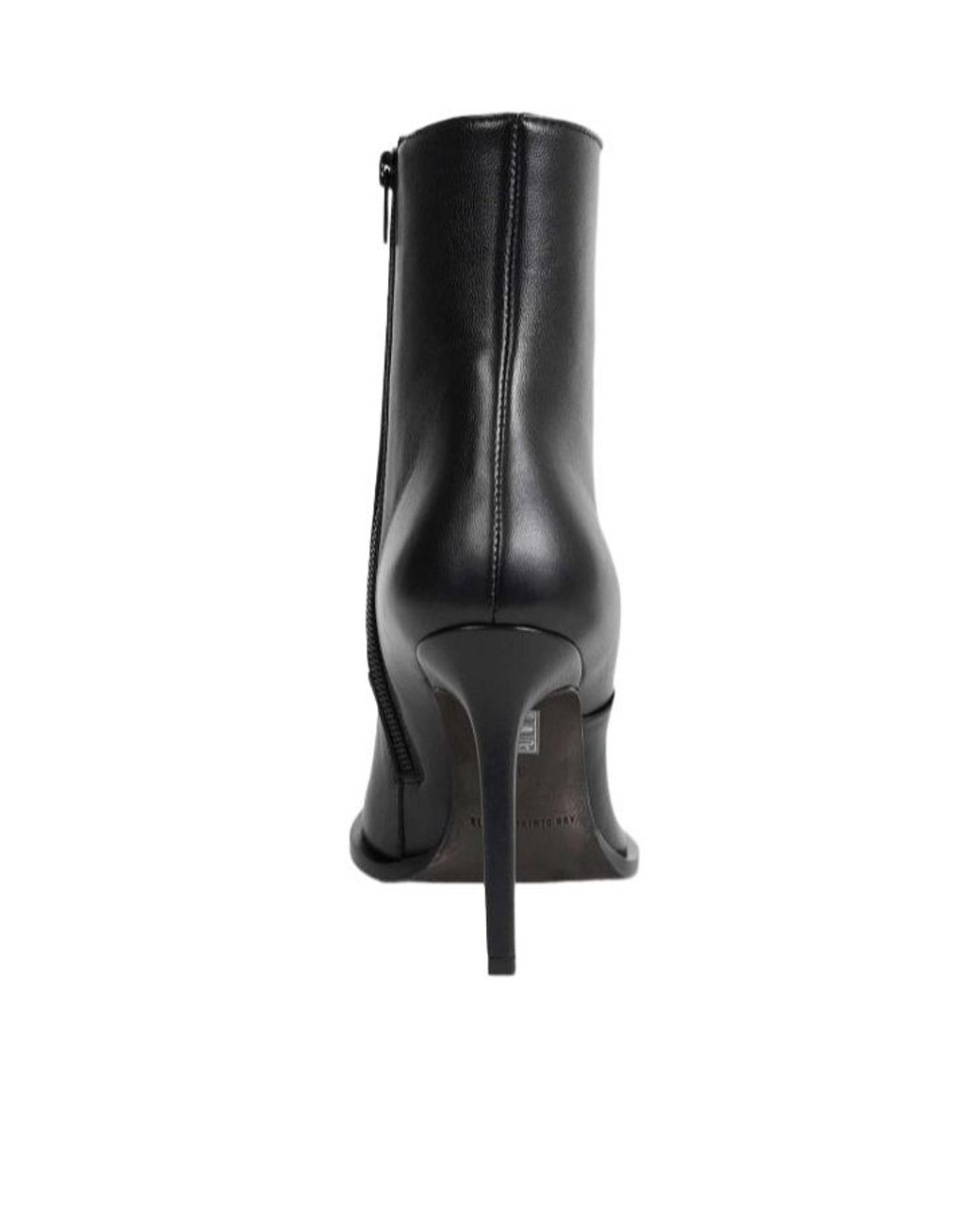 Ann Demeulemeester Black Melynappa Plonge Leather Pumps