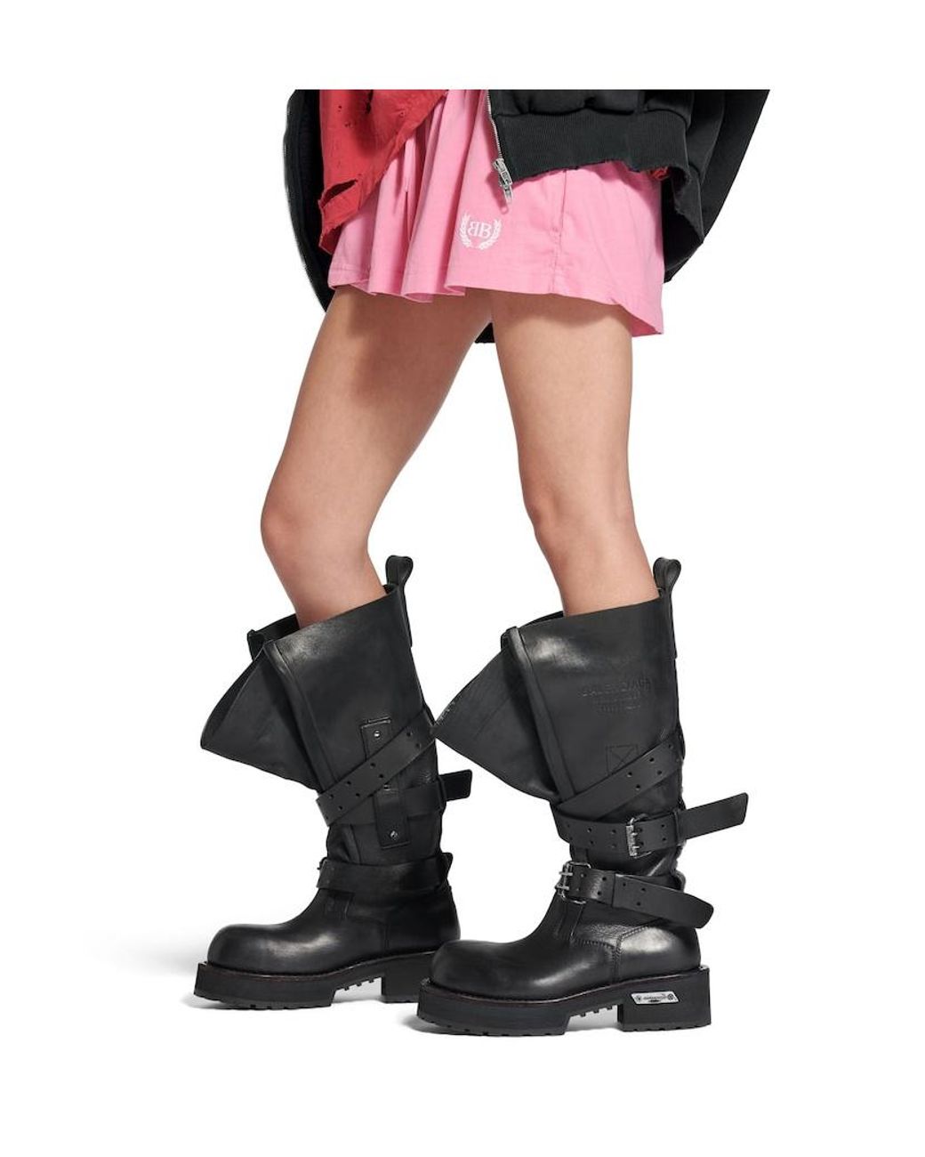 Balenciaga Black Venom High Boot