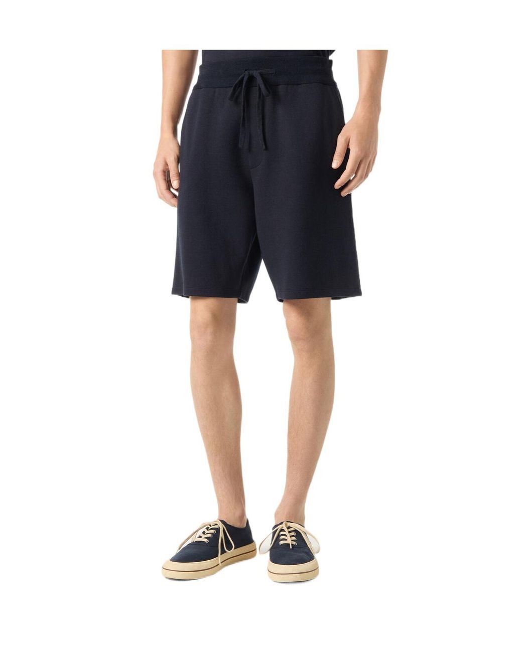 Loro Piana Blue Whitney Bermuda Shorts for men