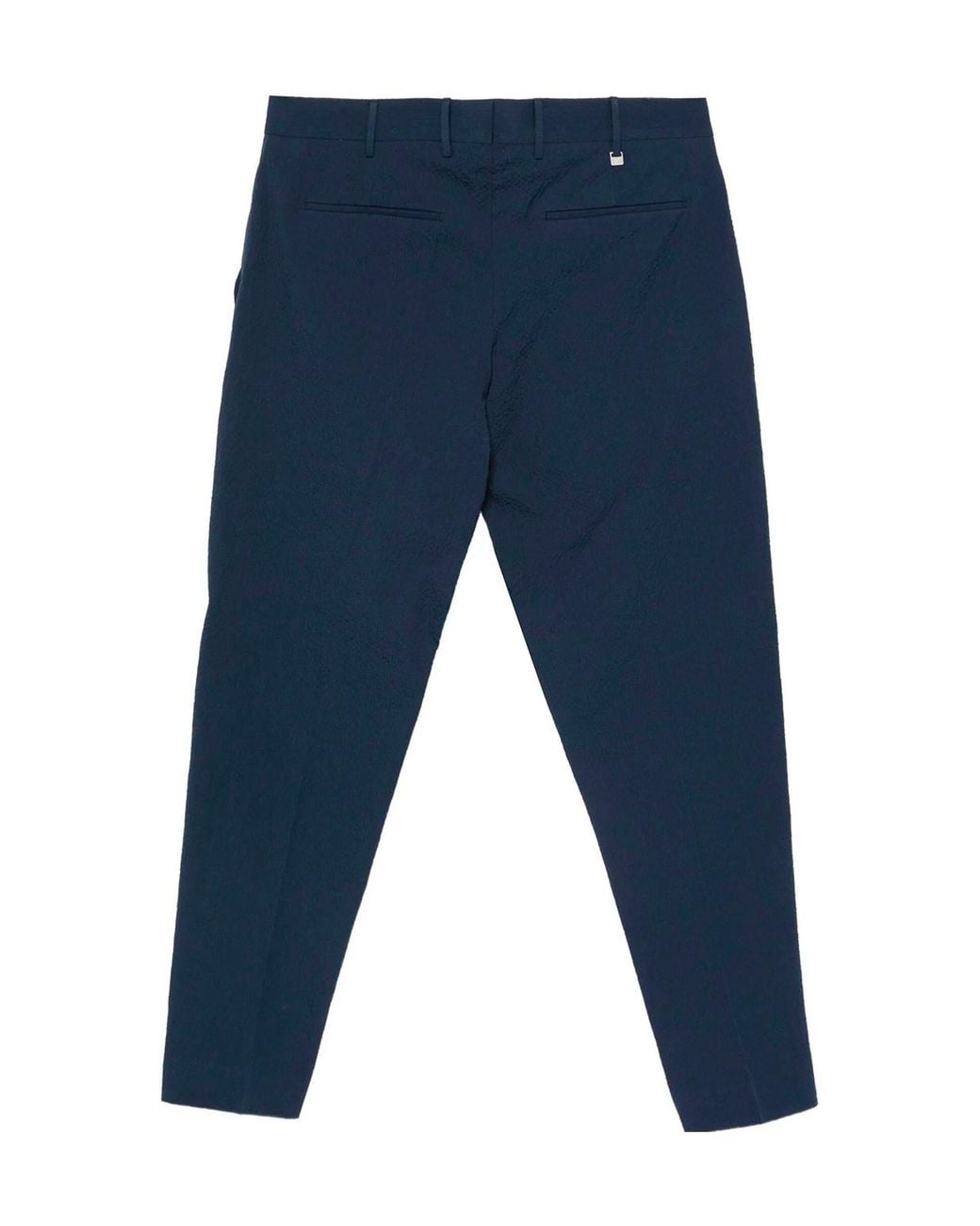 PT01 Blue Seersucker Trousers for men