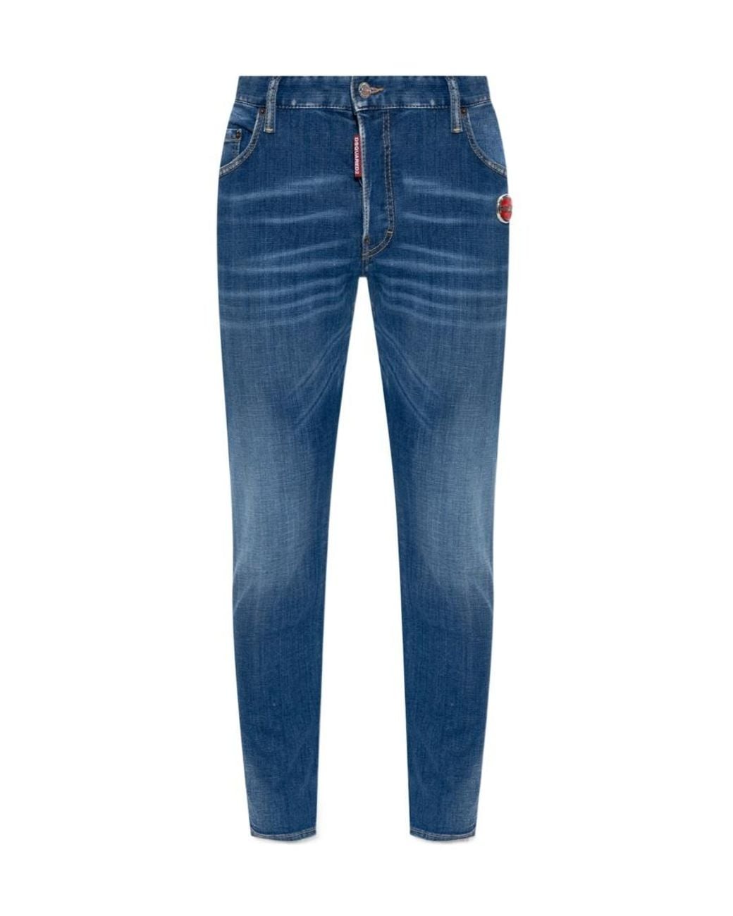 DSquared² Blue Cool Girl Straight-Leg Jeans for men