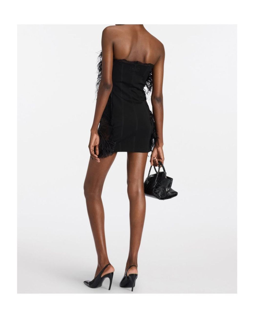 The Attico Black The Mini Dress