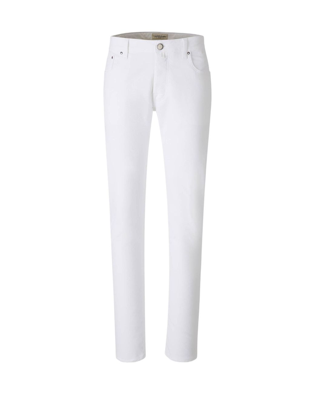 Jacob Cohen White Belt Loop Jeans for men