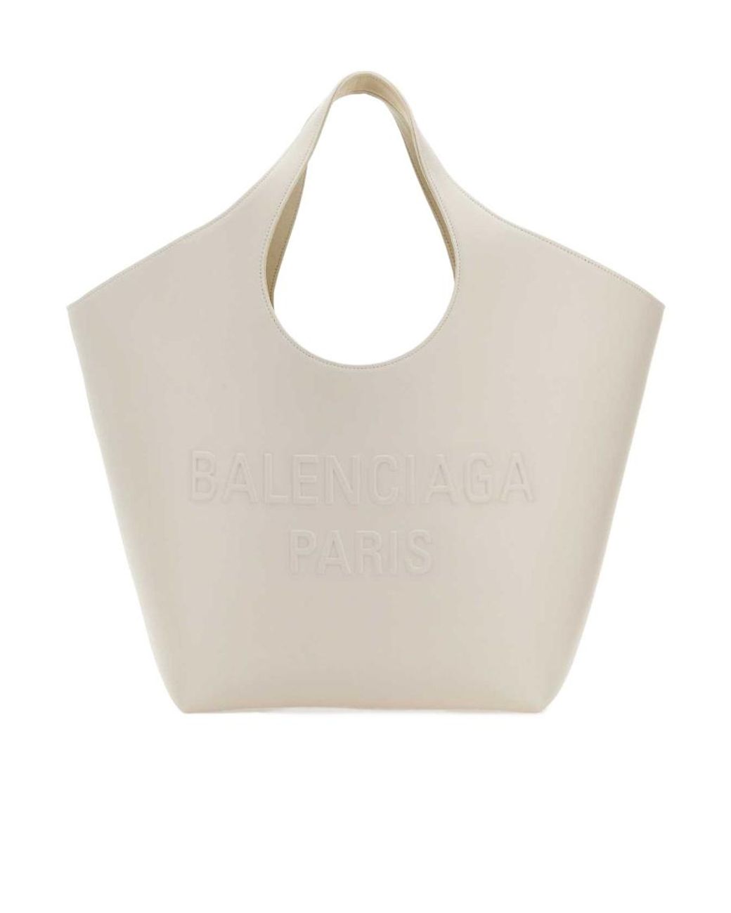 Balenciaga White Mary-Kate Medium Tote Bag