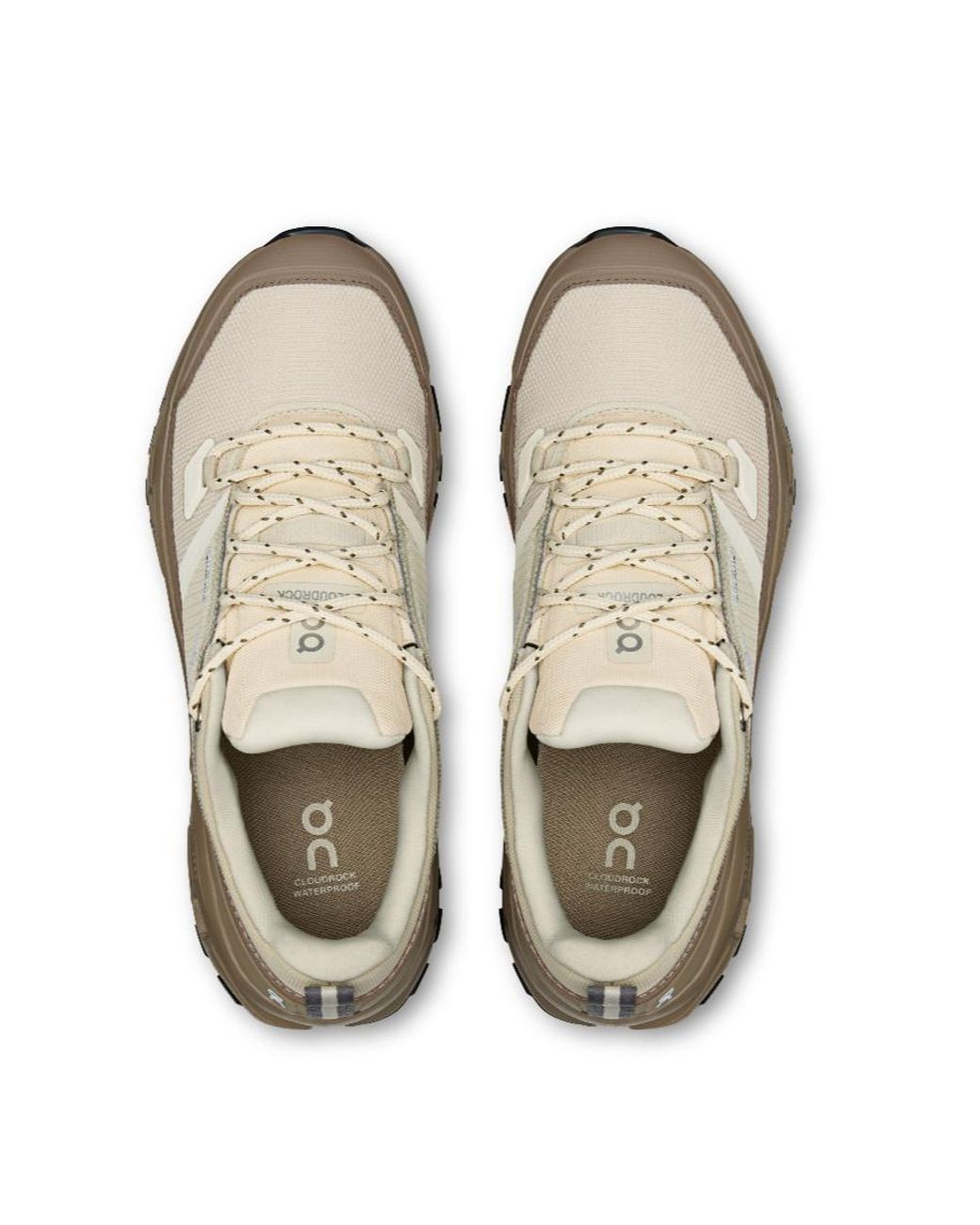 On Shoes Gray Cloudrock Low Waterproof Low-Top Sneakers