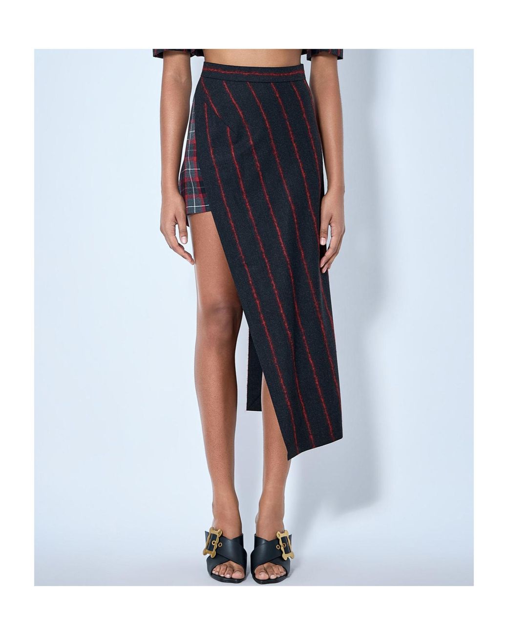 Vivienne Westwood Multicolor Maxi Infinity Skirt