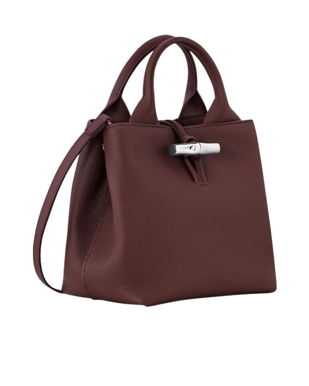 Longchamp Brown Le Roseau S Handbag