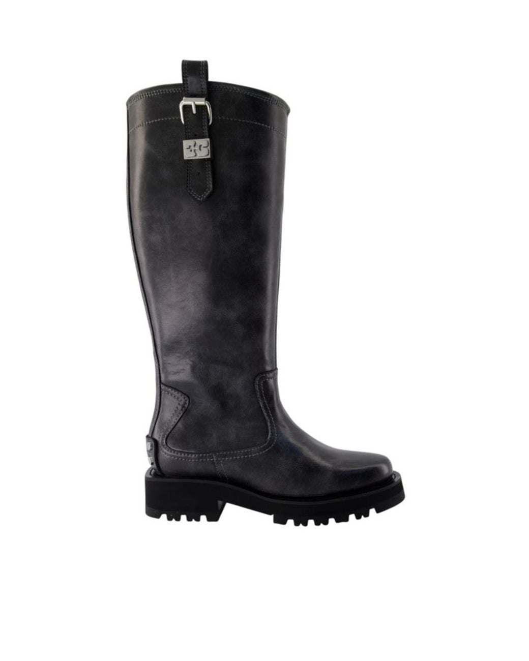 Ganni Black High Boots