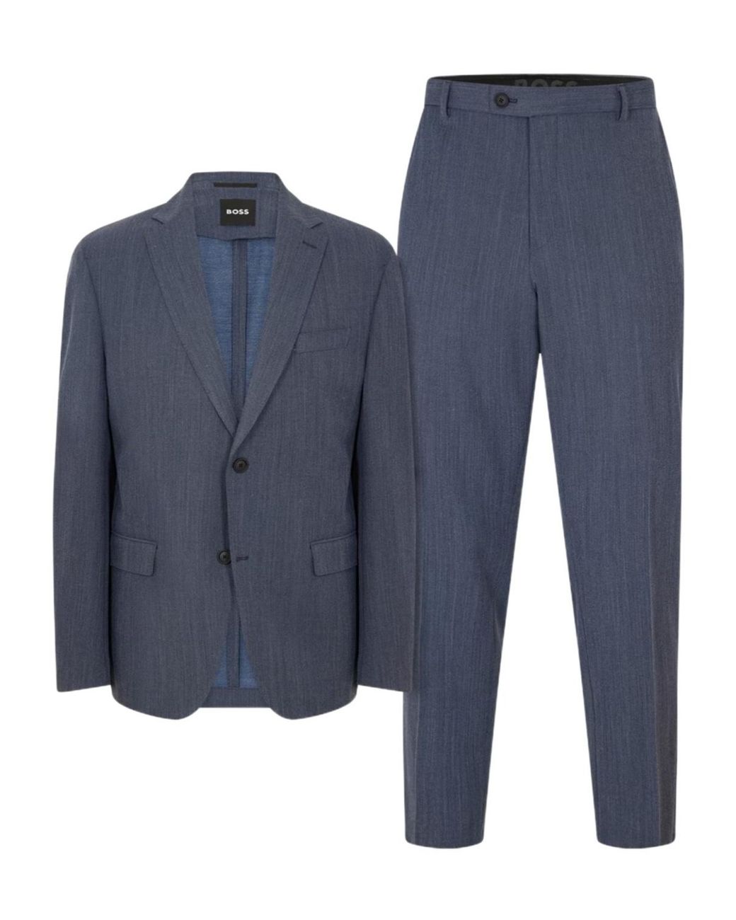Boss Blue P-Huge-2Pcs-242 10248486 01 Suit for men