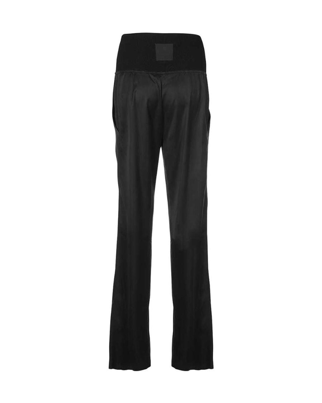 Givenchy Black Elastic Waist Casual Pants