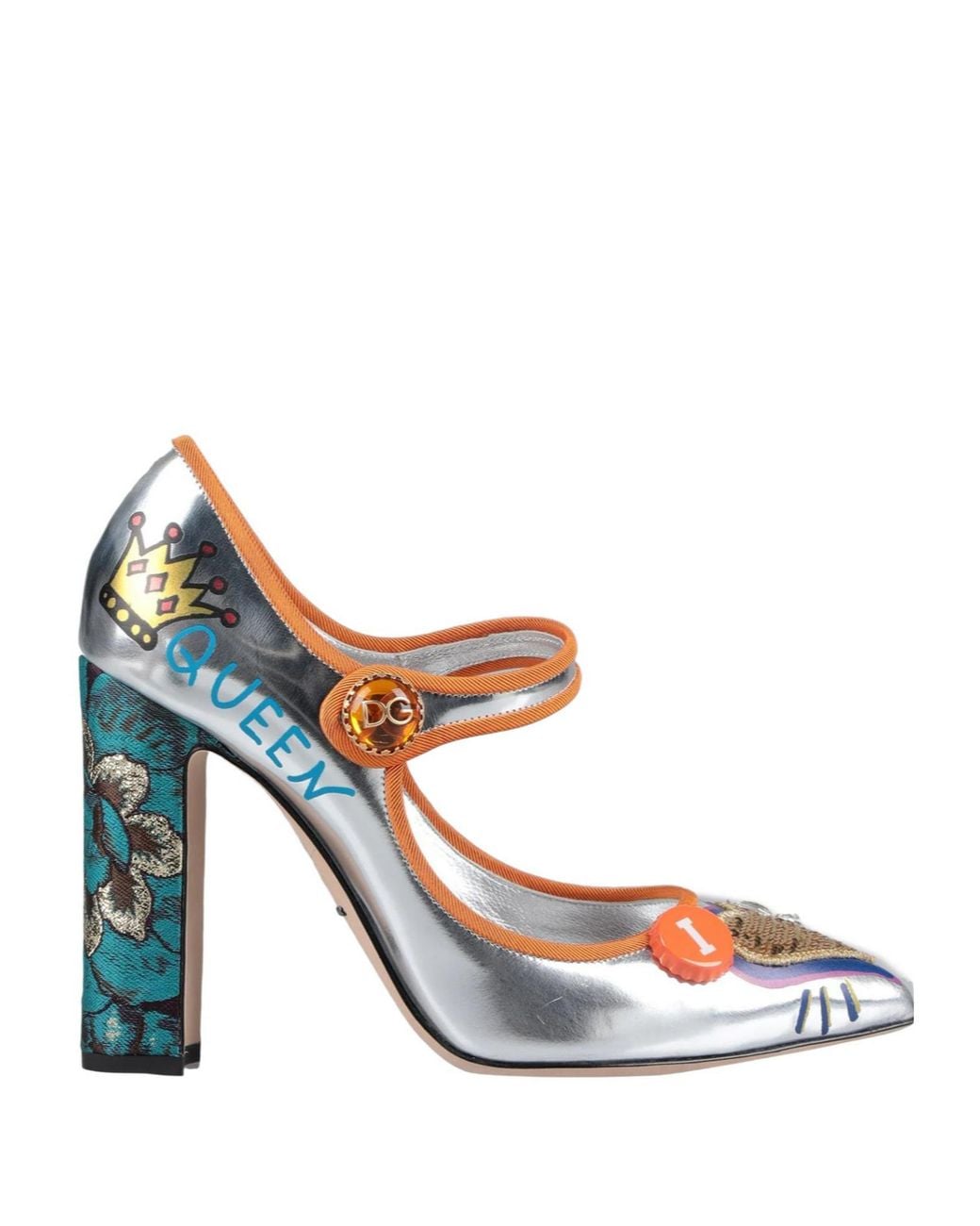 Dolce & Gabbana Blue Simple High-Heeled Shoes