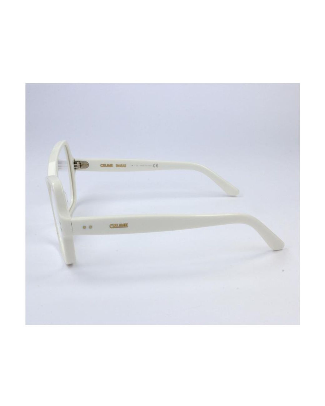 Céline White Logo Flat Mirror