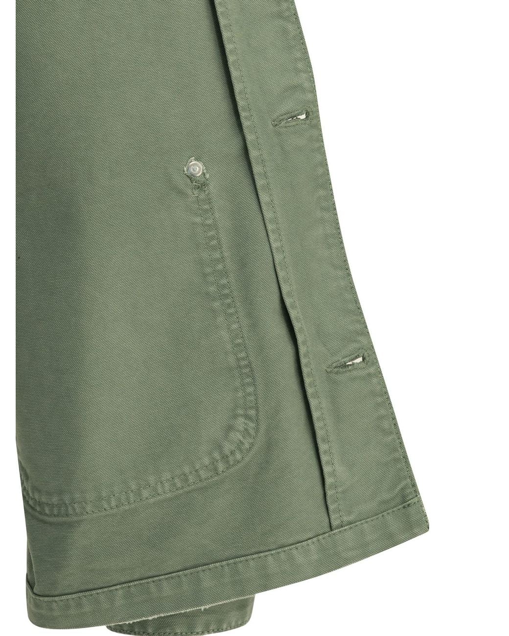 Carhartt Green Wip Og Chore Dearborn Canvas Coat for men
