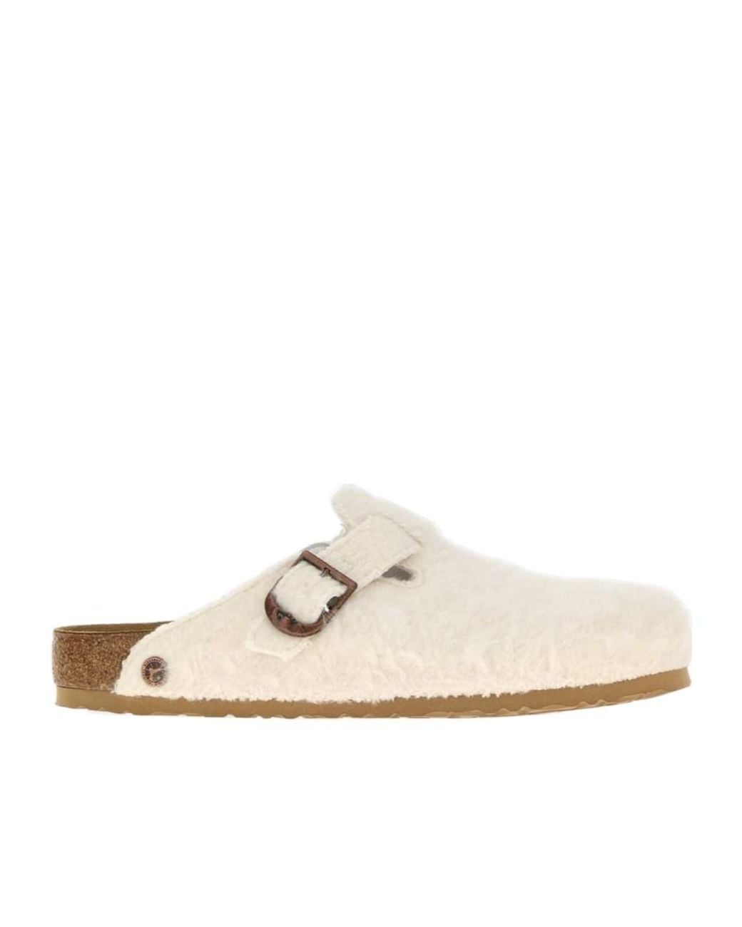 Birkenstock Boston Wool Clogs in White for Men | Lyst
