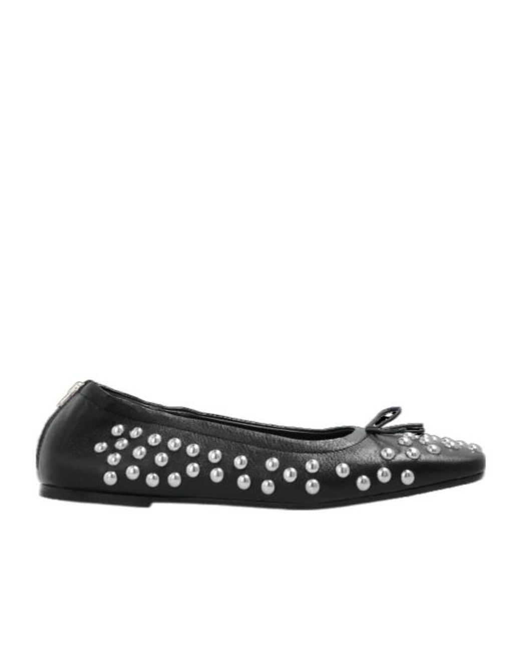 Golden Goose Deluxe Brand Black Stud Embellished Ballet Shoes