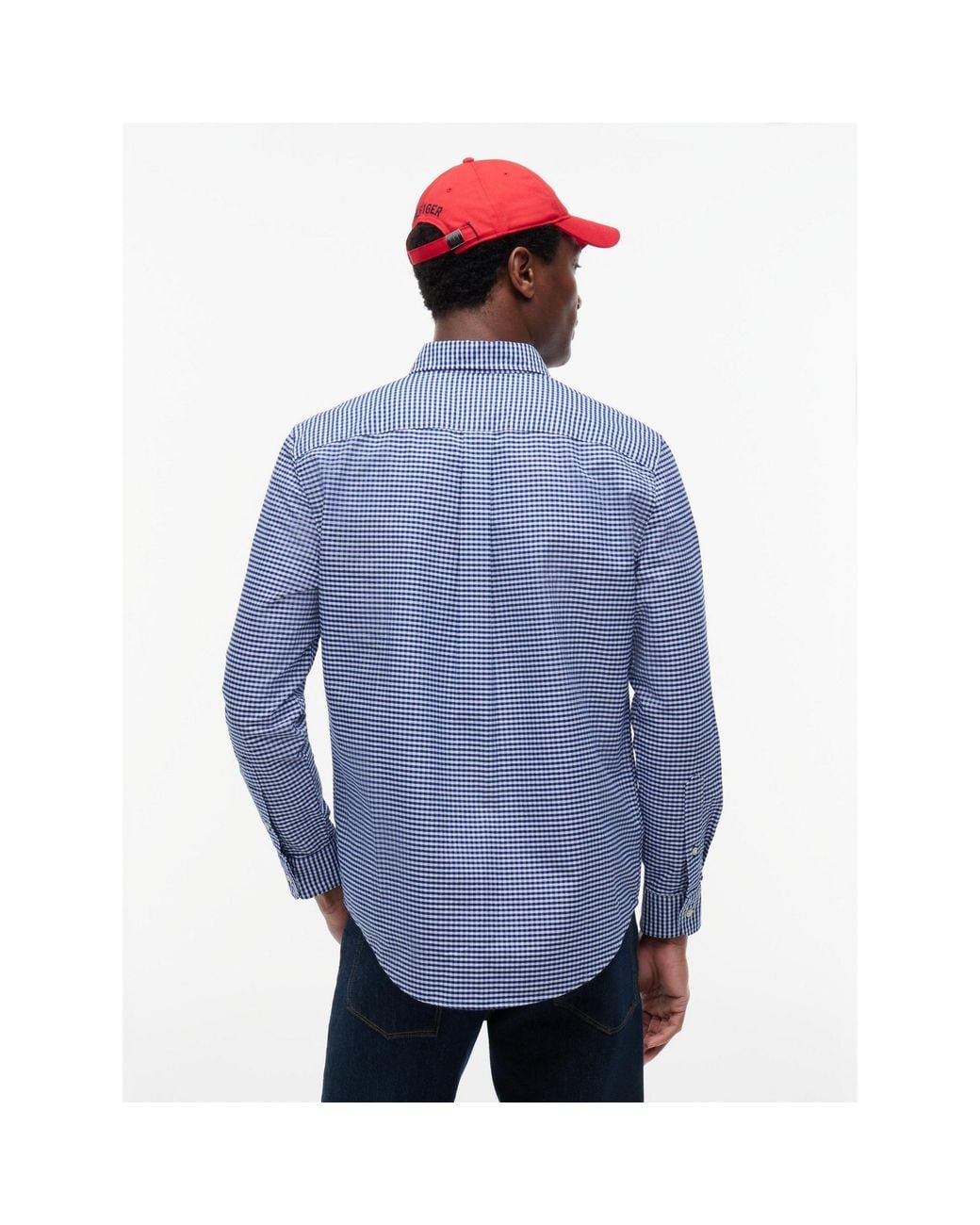Tommy Hilfiger Blue Cotton Long-Sleeve Shirt for men