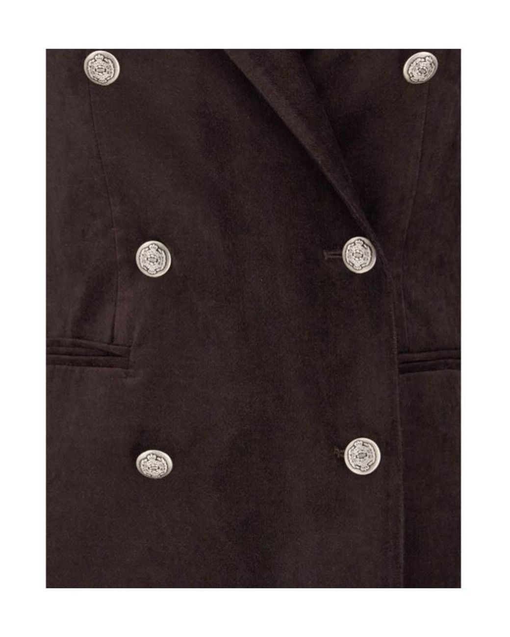 Antonelli Black Double-Breasted Blazer